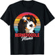 Bernedoodle Mama Dog Mom Owner Funny Gift T-Shirt - T-Shirt | Black