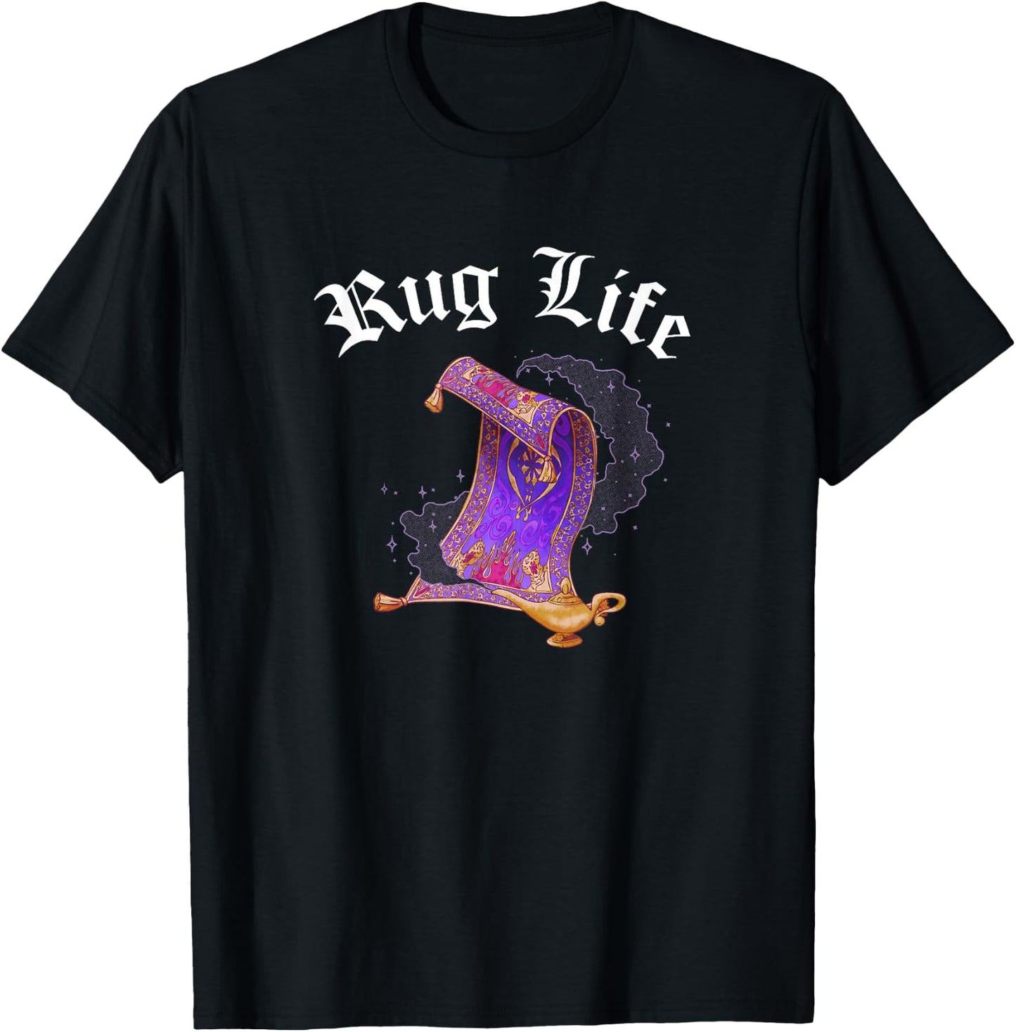 Disney Aladdin Magic Carpet Rug Life T-Shirt - T-Shirt | Black