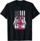 Theres A Her In Brotherhood Fireman Women Gift T-Shirt - T-Shirt | Black
