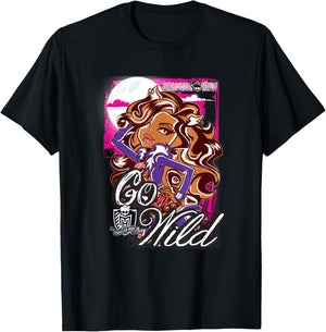 Monster High Alumni - Clawdeen - Go Wild T-Shirt - T-Shirt | Black