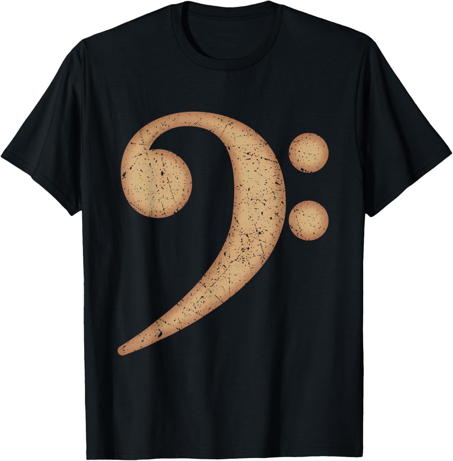 Best Bass Player Gift | Clef Guitar Bassist Women T-Shirt - T-Shirt | Black