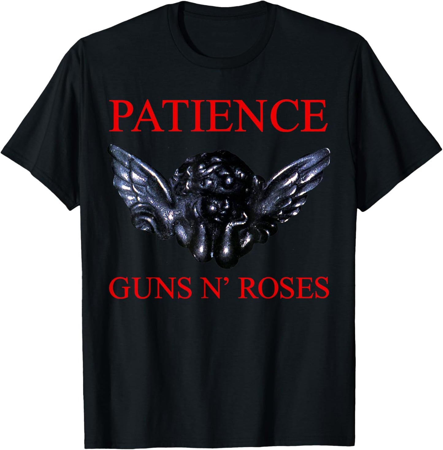Official Guns N' Roses Patience T-Shirt - T-Shirt | Black