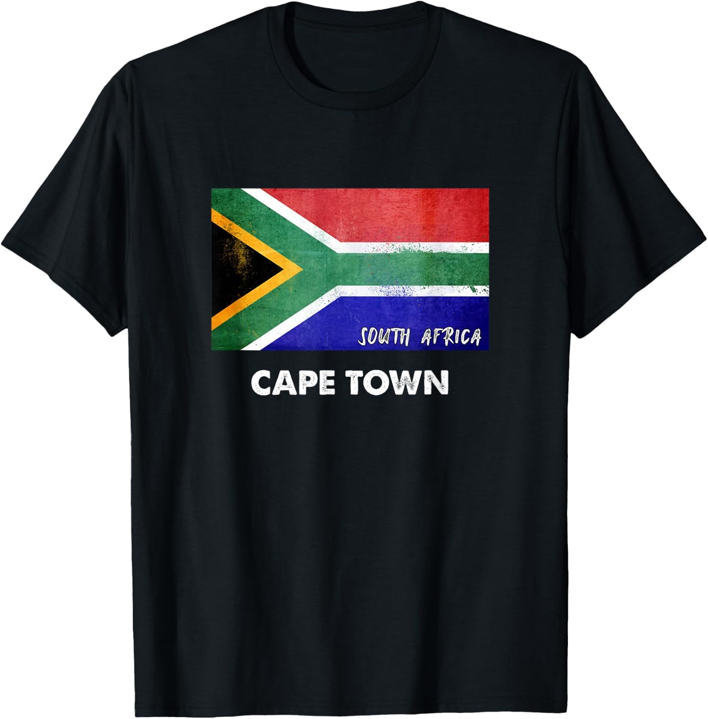 Cape Town South Africa Jersey T-Shirt - T-Shirt | Black