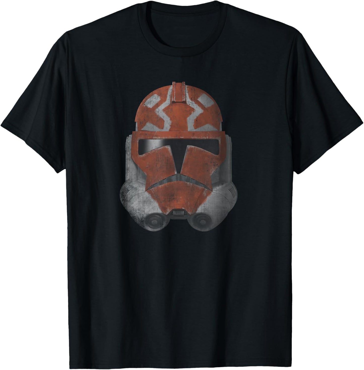 Star Wars The Clone Wars 332nd Ahsoka Trooper Distressed T-Shirt - T-Shirt | Black