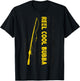 Reel cool Bubba Fishing American Flag Gift Fisherman Bubba T-Shirt - T-Shirt | Black