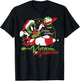 Looney Tunes Christmas Marvin The Martian Greetings T-Shirt - T-Shirt | Black