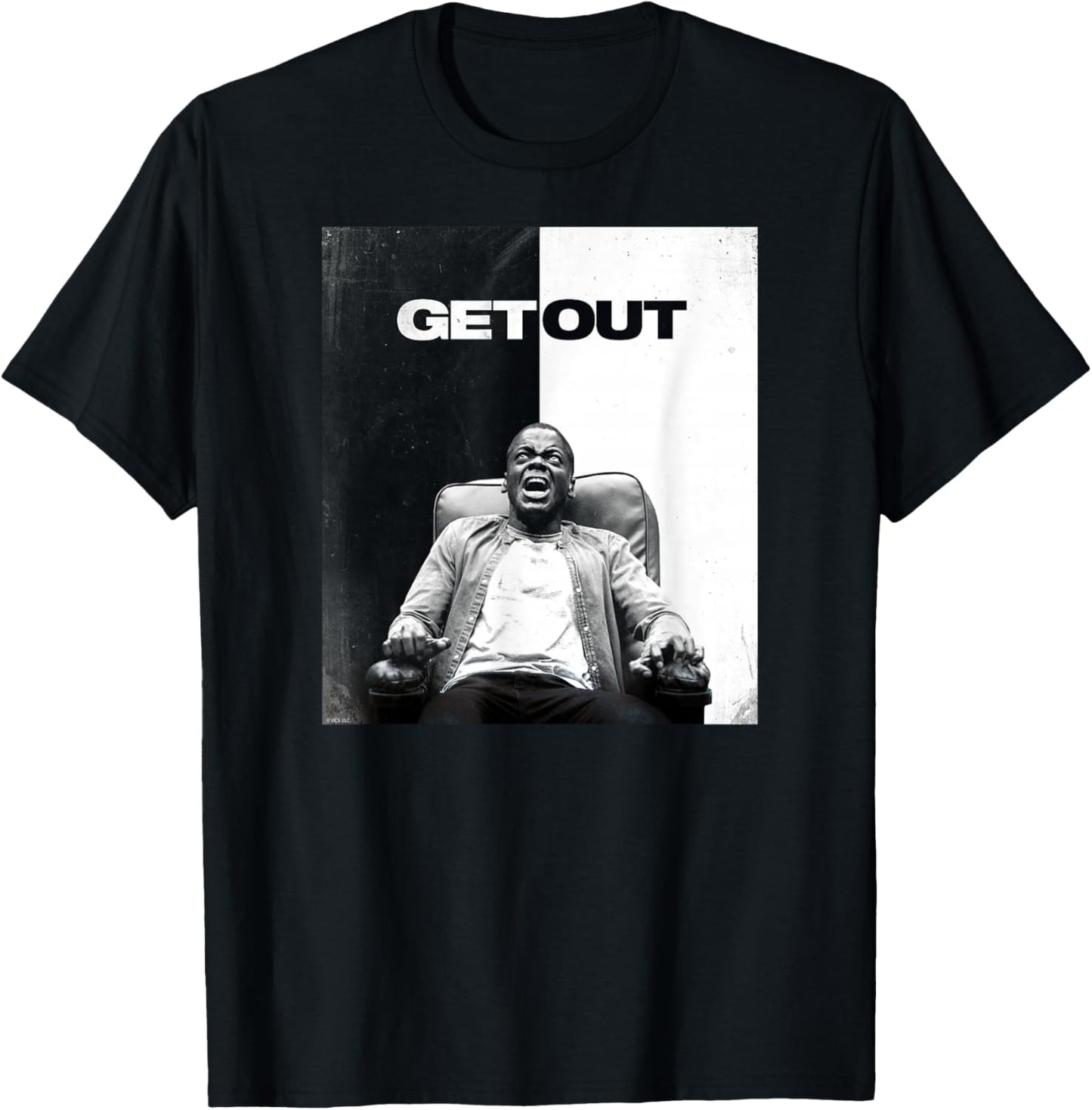 Get Out Poster T-Shirt - T-Shirt | Black