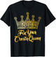 Royalty Fix Your Crown Queen T-Shirt - T-Shirt | Black