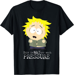 South Park Tweek Tweak Too Much Pressure T-Shirt - T-Shirt | Black