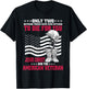 Only Two Forces American Veteran Jesus Christ T-Shirt - T-Shirt | Black