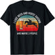 I like Beer and Horse Racing and Maybe 3 People Vintage T-Shirt - T-Shirt | Black