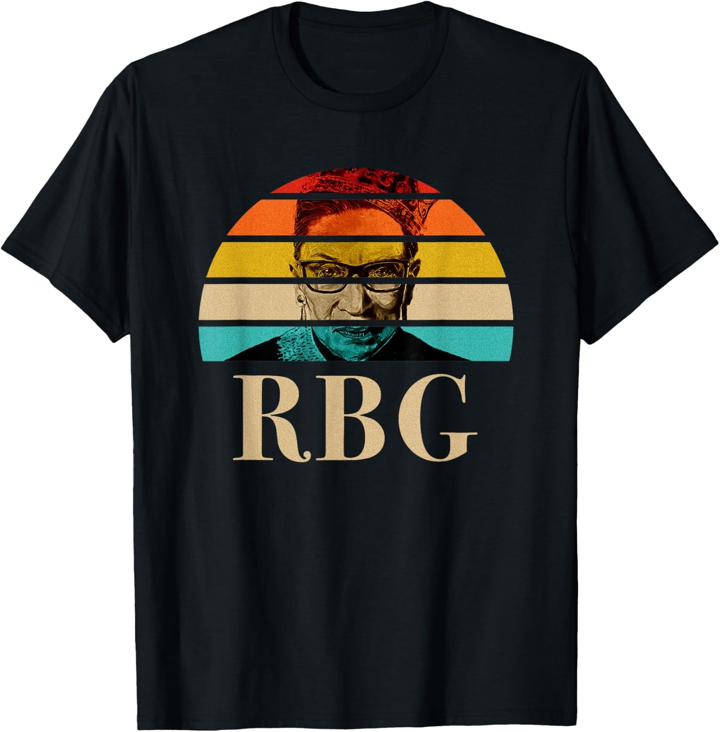 Notorious RBG Ruth Bader Ginsburg Gift T-Shirt - T-Shirt | Black