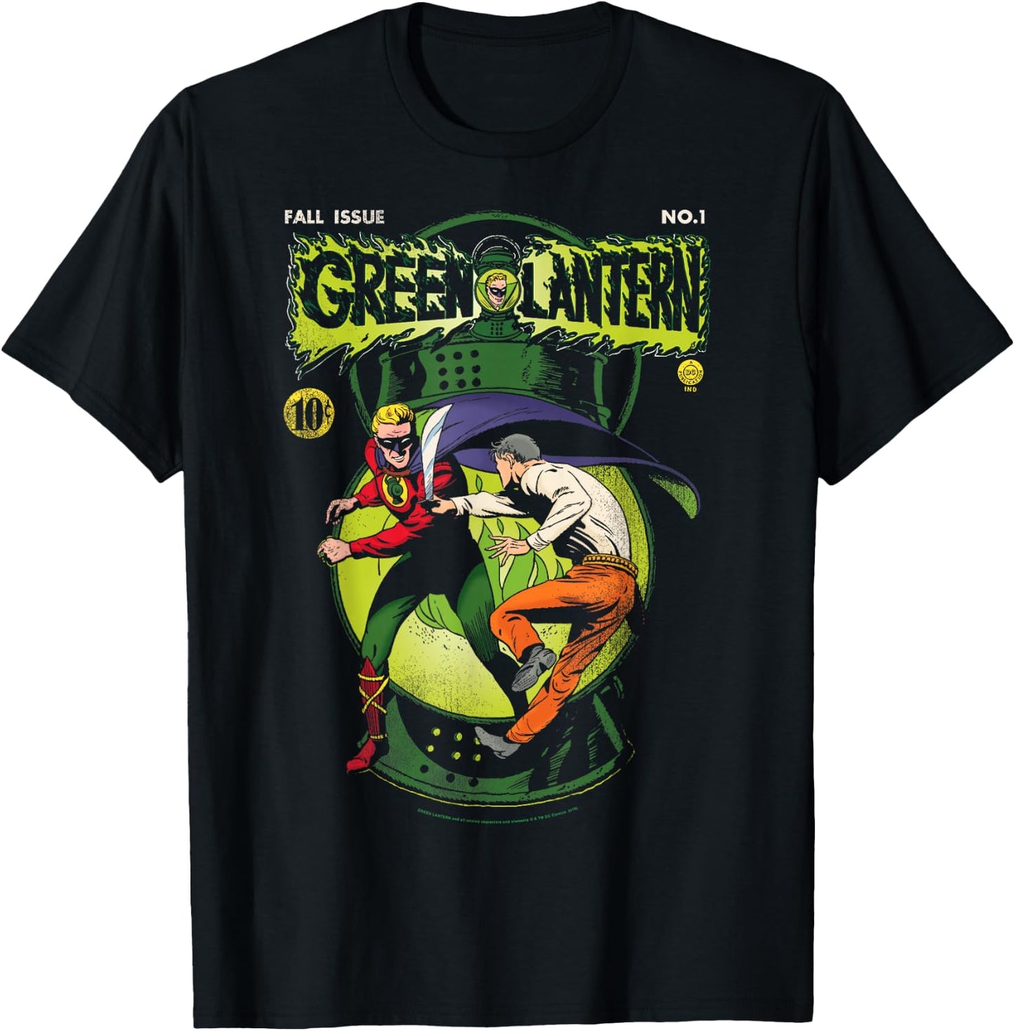 DC Comics The Green Lantern Issue No 1 T-Shirt - T-Shirt | Black