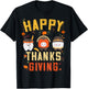 Happy Dentist Thanksgiving Tooth Dental Hygienist Costume T-Shirt - T-Shirt | Black