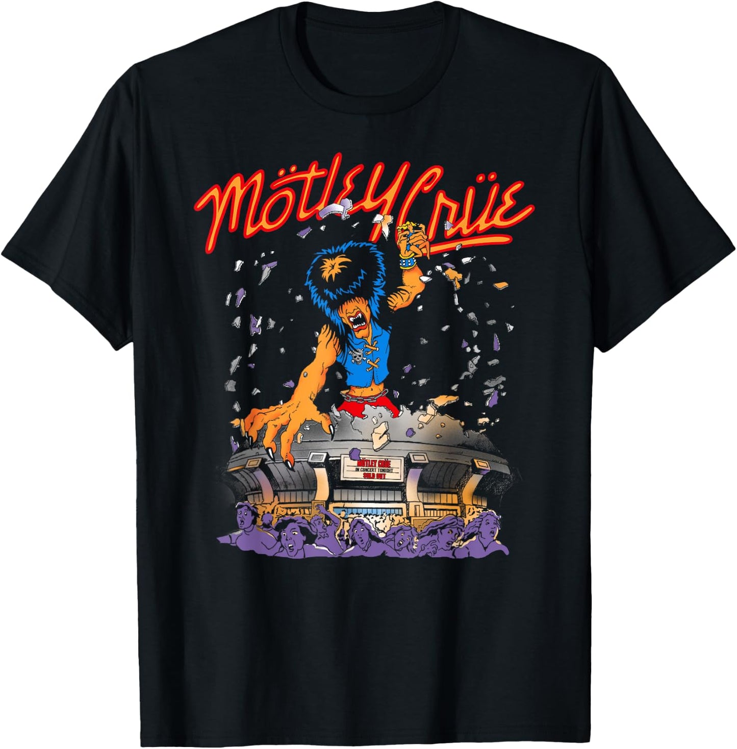 Mötley Crüe - Allister King Kong America T-Shirt - T-Shirt | Black