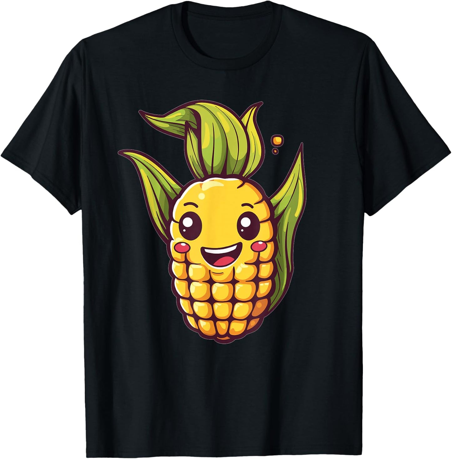 Cute Corn I Kids Corn T-Shirt - T-Shirt | Black
