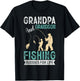 Grandpa and Grandson Fishing Buddies for Life Matching T-Shirt - T-Shirt | Black