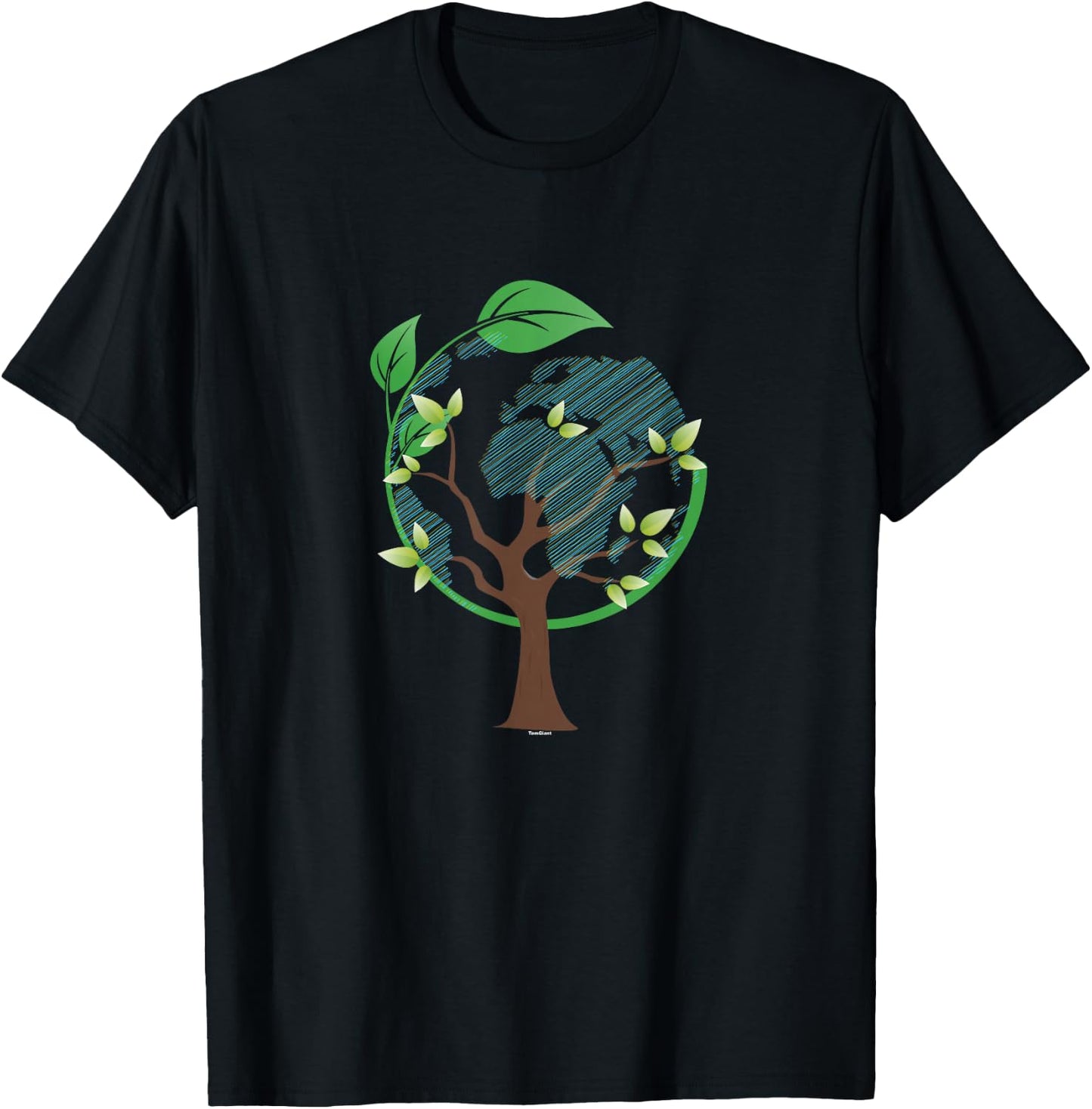 Earth Day Nature Lovers Conservationalist Ecologist T-Shirt - T-Shirt | Black