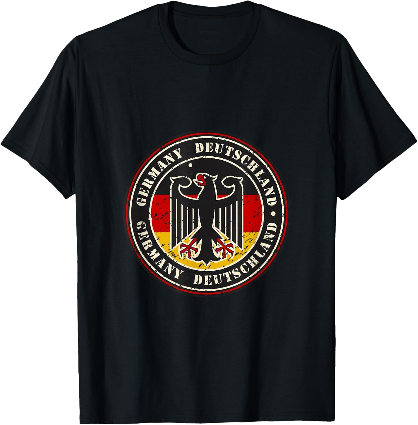 German Bird Germany Eagle Deutschland GER Country Gift T-Shirt - T-Shirt | Black