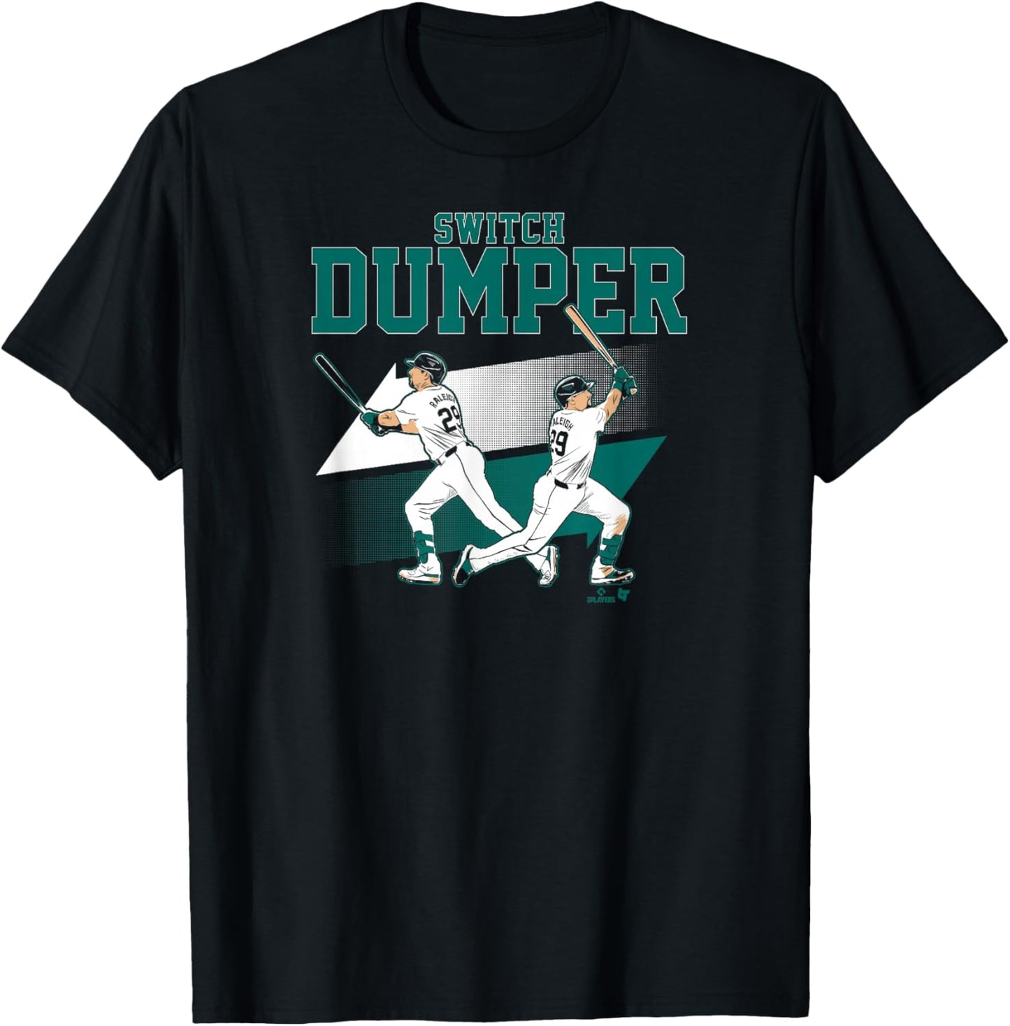 Cal Raleigh - Switch Dumper - Seattle Baseball T-Shirt - T-Shirt | Black