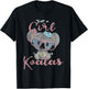 Just A Girl Who Loves Koala T-Shirt - T-Shirt | Black