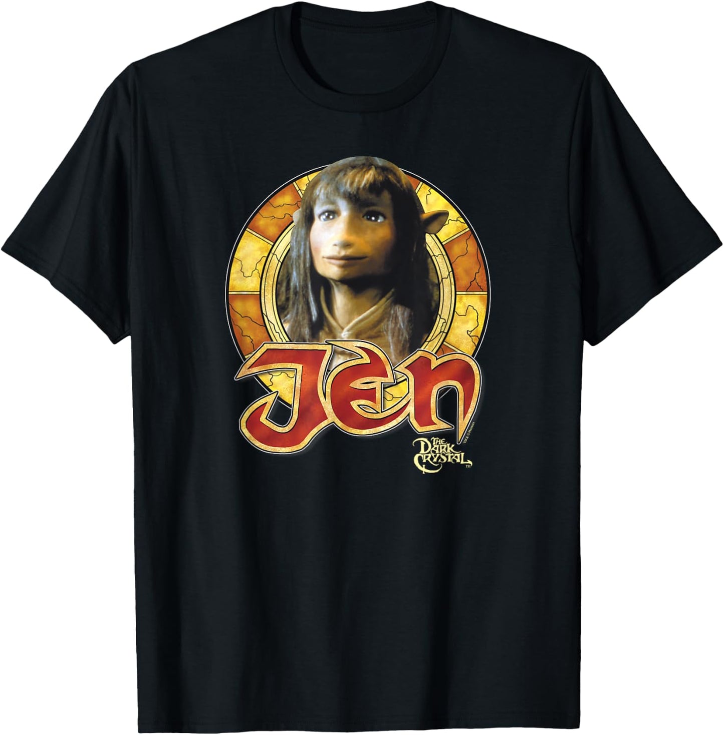 The Dark Crystal Jen Circle T-Shirt - T-Shirt | Black
