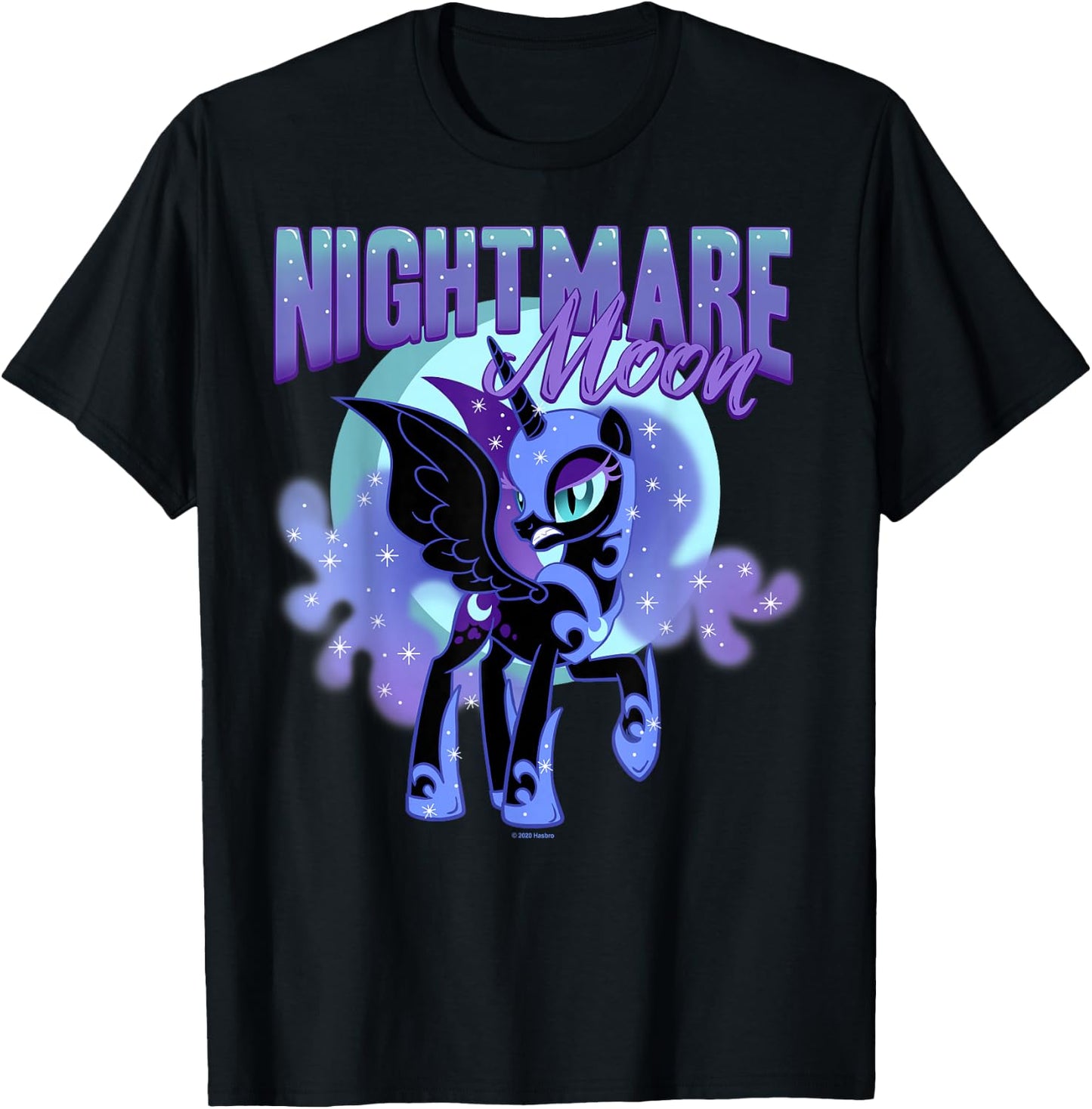 My Little Pony: Friendship is Magic Luna Nightmare Moon T-Shirt - T-Shirt | Black