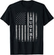 Retro American Flag UAS Ruger Men Family Day Shirt Matching T-Shirt - T-Shirt | Black