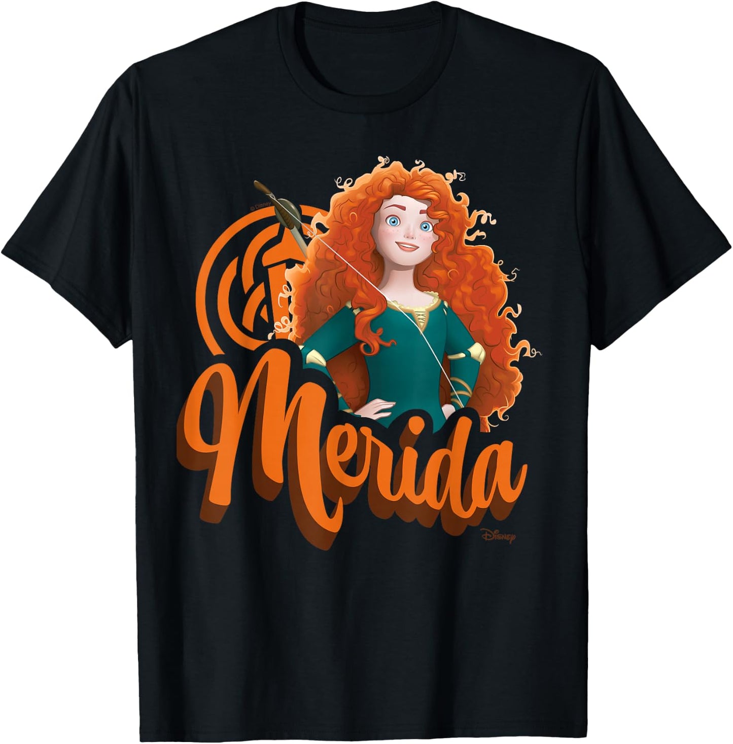 Disney Princess - Merida T-Shirt - T-Shirt | Black