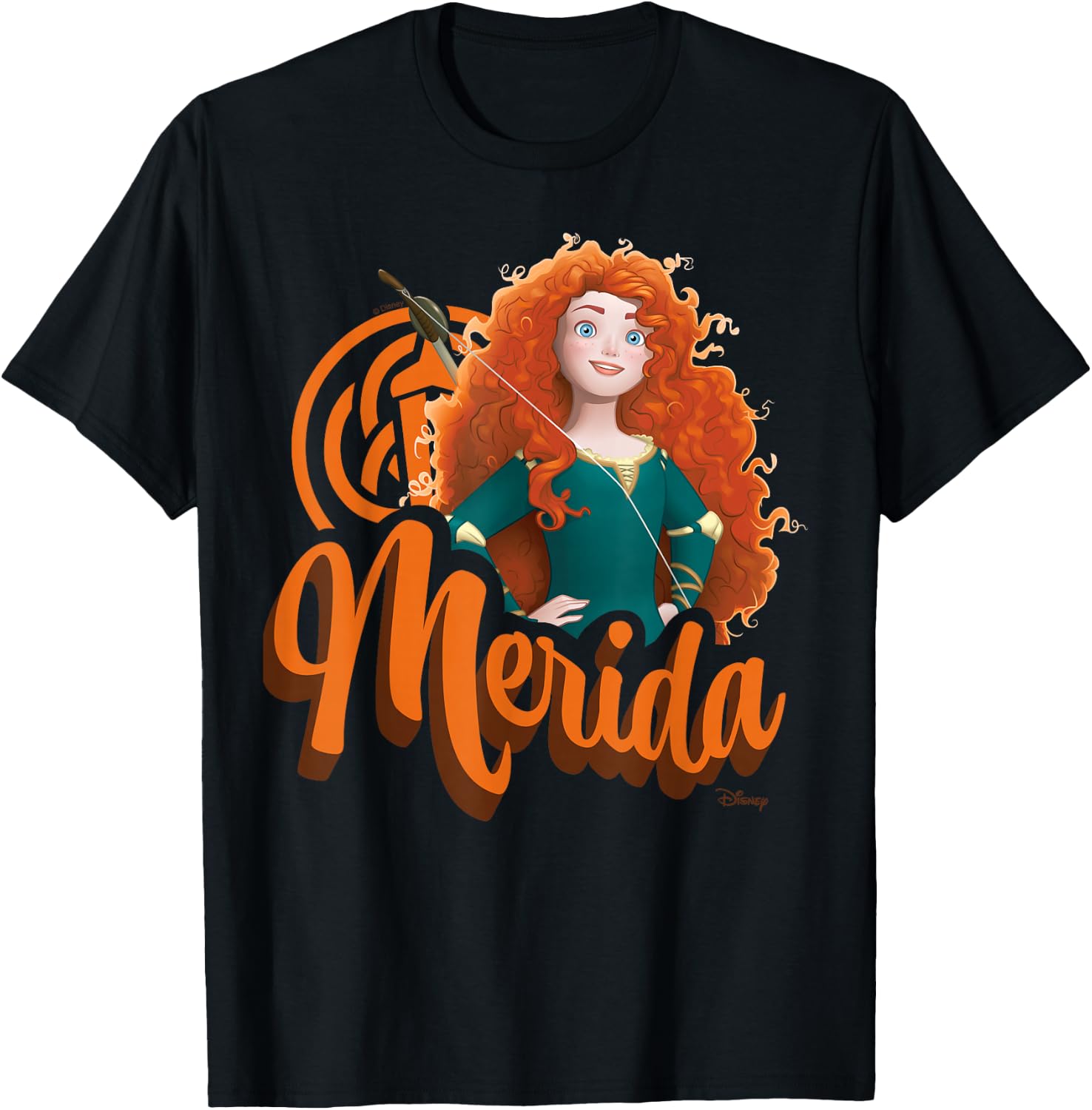Disney Princess - Merida T-Shirt - T-Shirt | Black