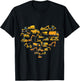 Types of Construction Excavator Bulldozer Truck Crane kids T-Shirt - T-Shirt | Black