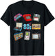 80's Throwback Retro Vintage Funny Party Cassette Tapes Men T-Shirt - T-Shirt | Black
