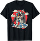 Anime Japanese Robot Kanagawa Japanese Ocean Wave Art T-Shirt - T-Shirt | Black