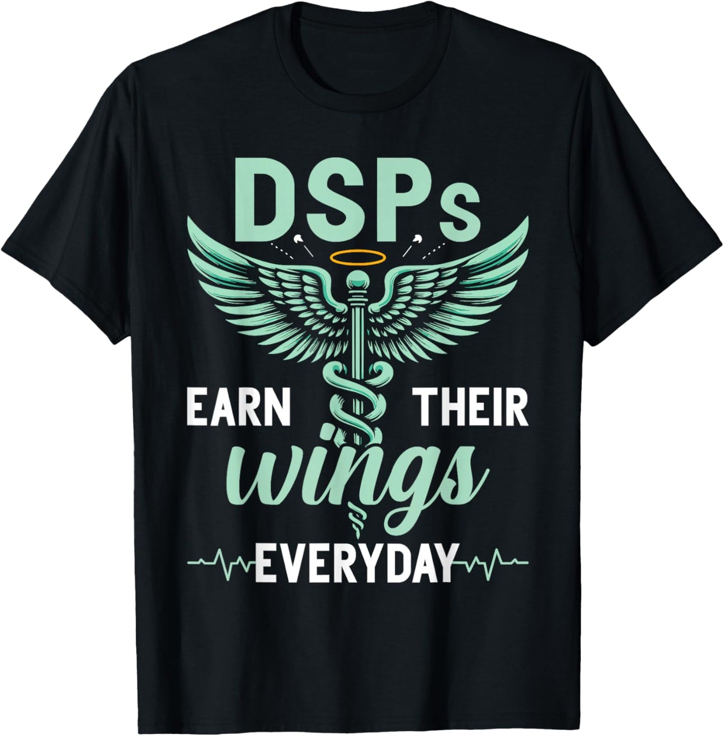 DSP Appreciation Funny Direct Support Professional DSP T-Shirt - T-Shirt | Black