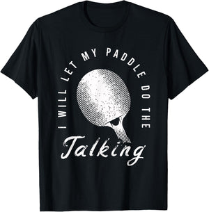 Ping Pong Shirts and Table Tennis Gifts for Ping Pongs T-Shirt - T-Shirt | Black