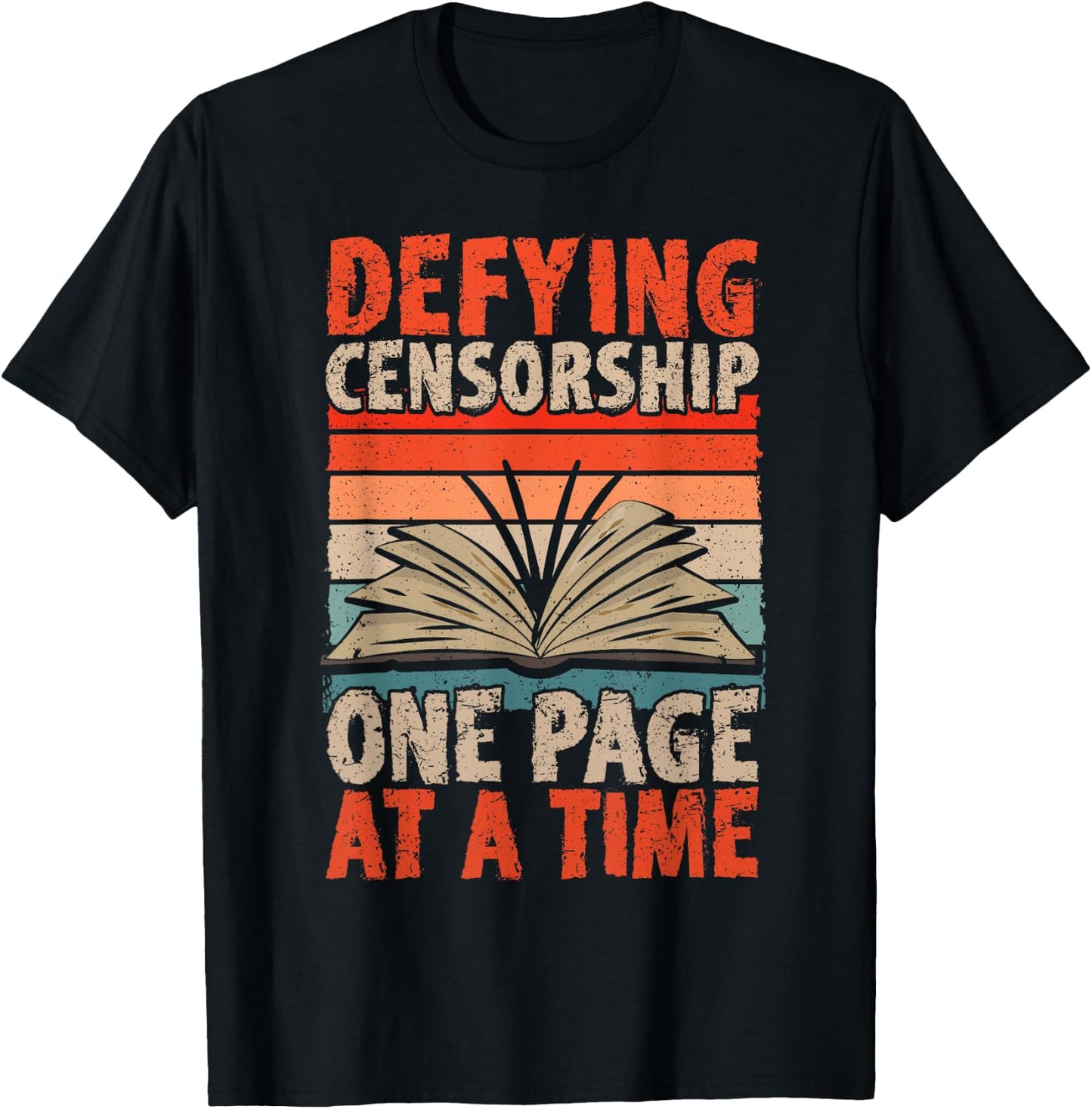 Read Banned Books Defying Censorship Banned Books T-Shirt - T-Shirt | Black