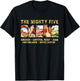 Vintage Moab Souvenir Big 5 Utah Mighty Five National Park T-Shirt - T-Shirt | Black