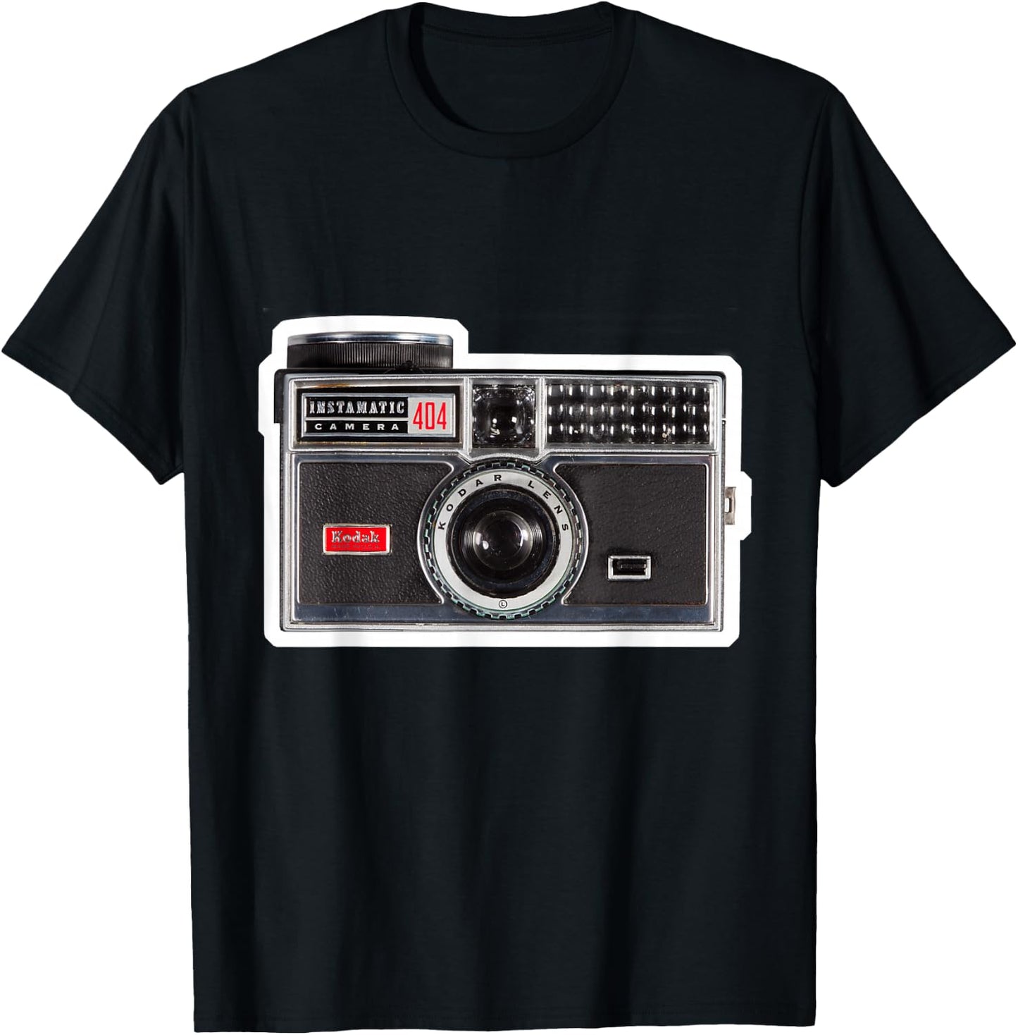 KODAK INSTAMATIC Camera Design T-Shirt - T-Shirt | Black