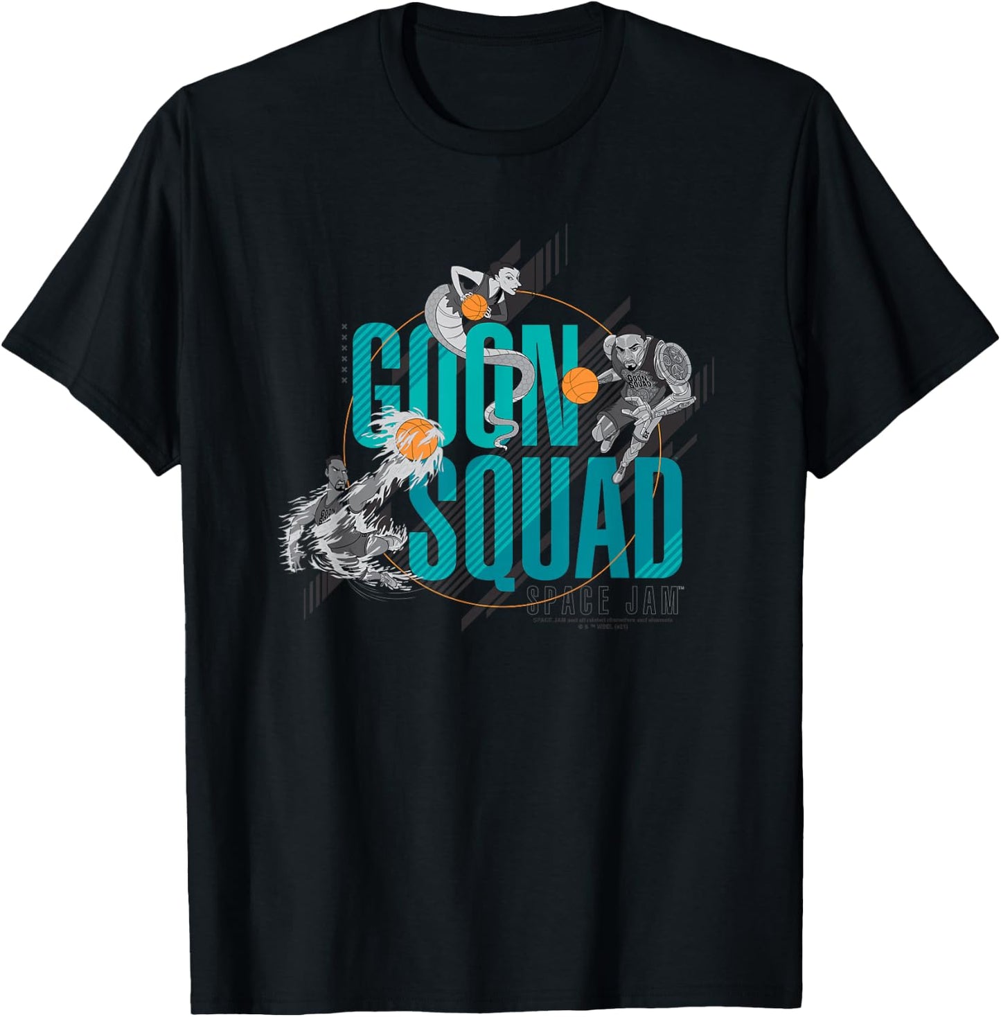 Space Jam: A New Legacy Goon Squad Trio T-Shirt - T-Shirt | Black
