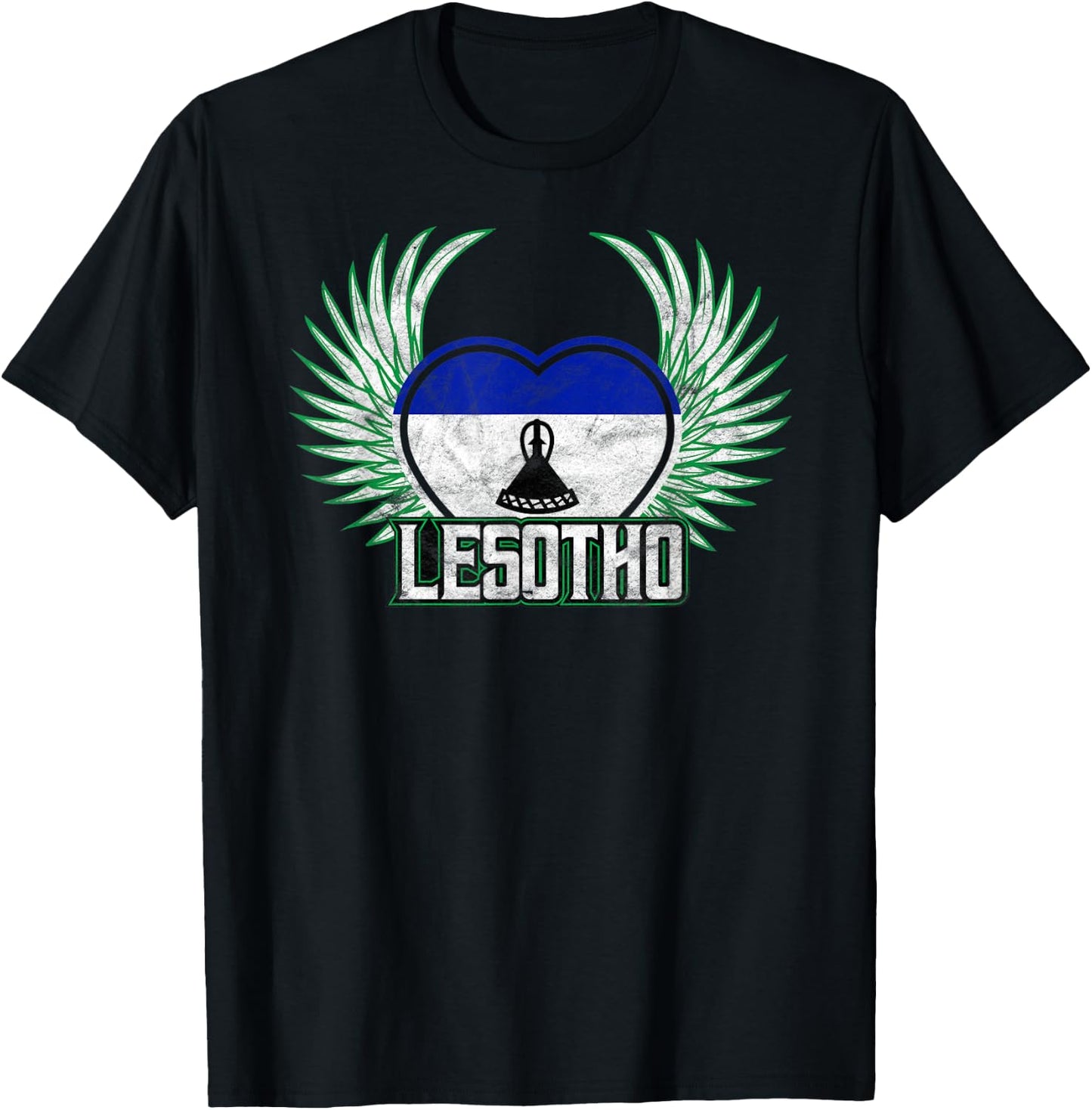 Lesotho T-Shirt - T-Shirt | Black