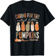 Cutest Little Pumpkins Fall Mother-Baby Unit Thanksgiving T-Shirt - T-Shirt | Black