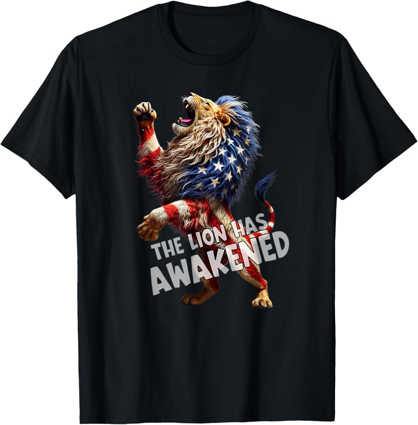 The Lion Has Awakened. Fear the Roar T-Shirt - T-Shirt | Black
