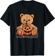 Awesome scary Teddy Bear for Halloween and Pumpkin Lovers T-Shirt - T-Shirt | Black