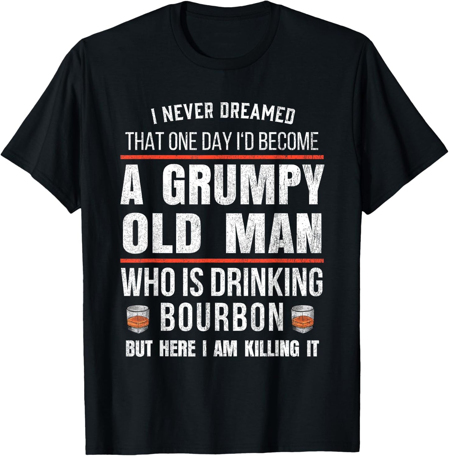 Kentucky Bourbon Whiskey Retirement Gift Malt Whisky Retiree T-Shirt - T-Shirt | Black
