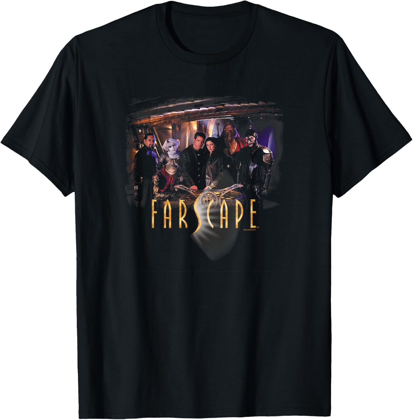 Farscape Cast T-Shirt - T-Shirt | Black