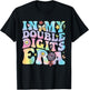 in My Double Digits Era Retro 10 Year Old 10th Birthday Girl T-Shirt - T-Shirt | Black