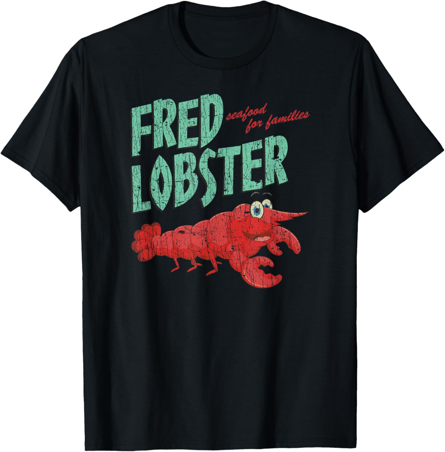 Fred Lobster 2017 T-Shirt - T-Shirt | Black