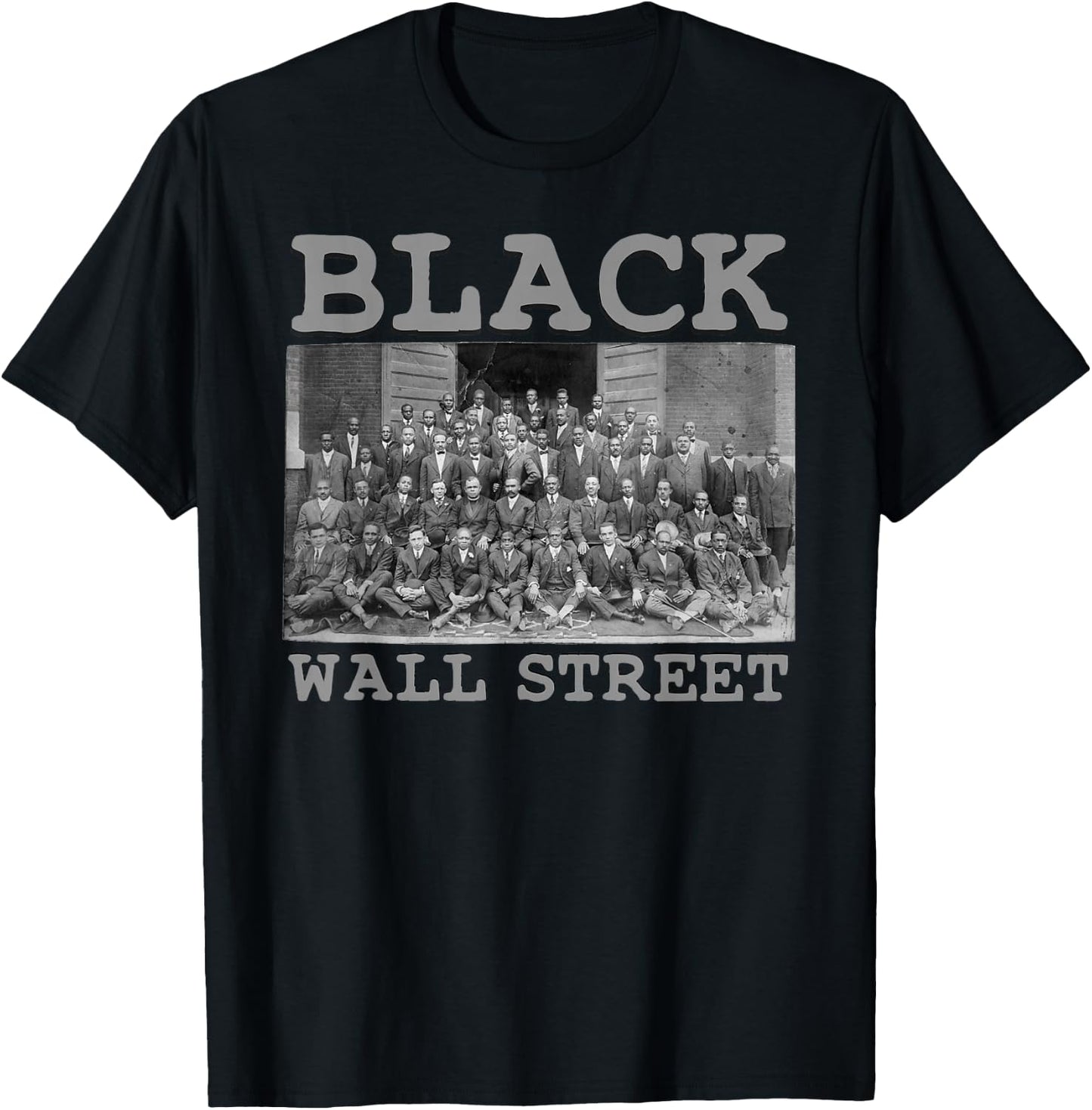 African American Business Black History Black Wall Street T-Shirt - T-Shirt | Black