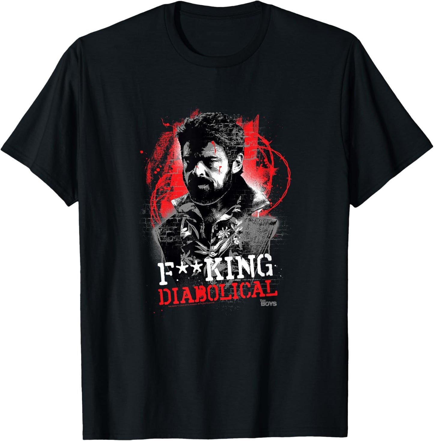 The Boys Diabolical Butcher T-Shirt - T-Shirt | Black