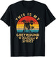 Greyhound Dog Lover This Is My Dog Walking Funny Dog Walker T-Shirt - T-Shirt | Black